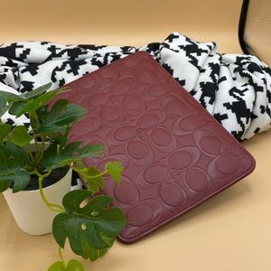 Coach tablet case